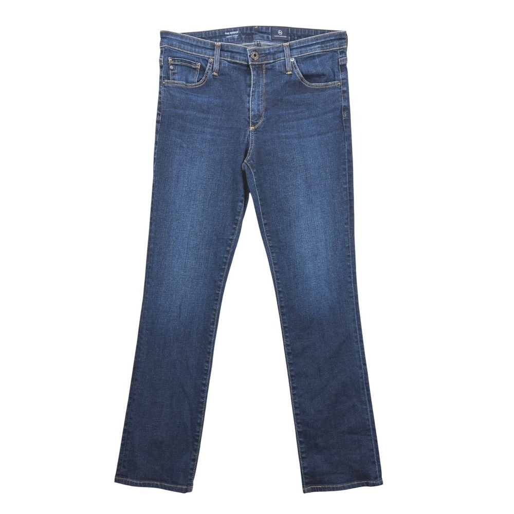 AG Adriano Goldschmied The Harper Essential Straight Jeans Womens 30R Blue